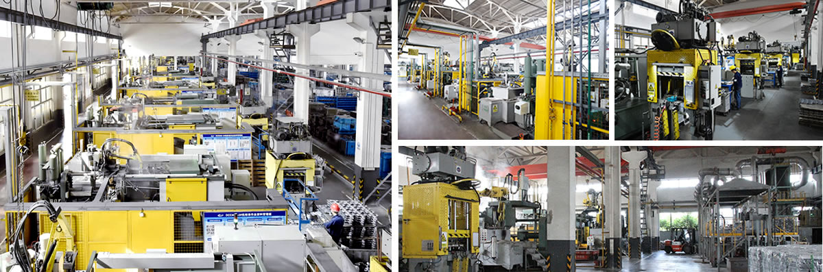 机箱设计(图3) 压铸生产车间